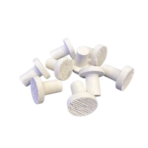 Round Frag Plugs 20mm - White